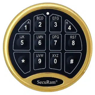 Touch Keypad for Safe or Vault