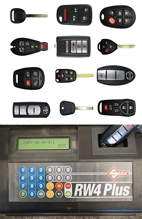 We can program a huge variety of fobs and remotes for most makes/models